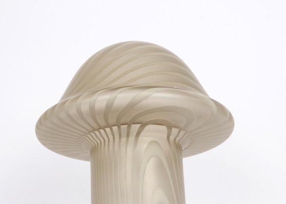 Glass Mushroom Table Lamps from Peill & Putzler, Germany, 1970s-UGR-1085347