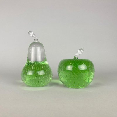 Glass Paperweights by Milan Metelák, 1970s, Set of 2-TZ-1065797