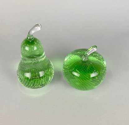 Glass Paperweights by Milan Metelák, 1970s, Set of 2-TZ-1065797