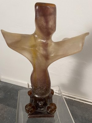 Glass Paste Croix de Leibnitz Sculpture by Salvador Dali for Daum, 1974-XGS-1819183