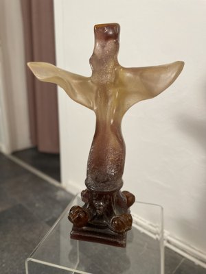 Glass Paste Croix de Leibnitz Sculpture by Salvador Dali for Daum, 1974-XGS-1819183