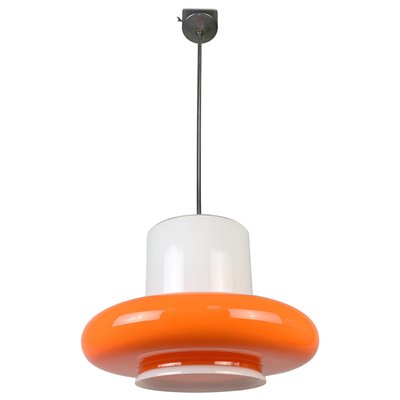 Glass Pendant Lamp, 1960s-TZ-795520