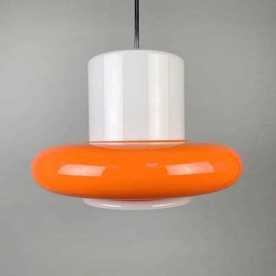 Glass Pendant Lamp, 1960s-TZ-795520