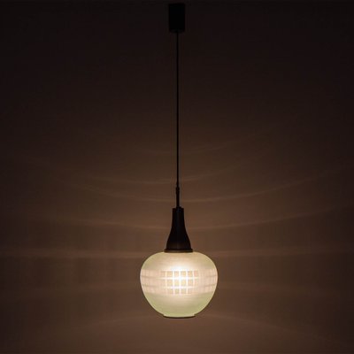 Glass Pendant Lamp, 1960s-VNC-2043373