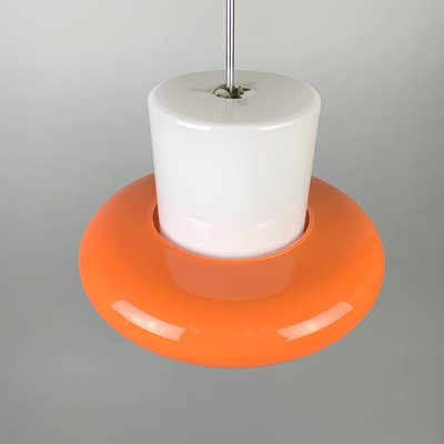 Glass Pendant Lamp, 1960s-TZ-795520