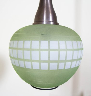 Glass Pendant Lamp, 1960s-VNC-2043373