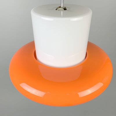 Glass Pendant Lamp, 1960s-TZ-795520