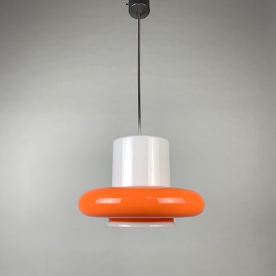 Glass Pendant Lamp, 1960s-TZ-795520