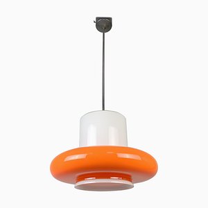 Glass Pendant Lamp, 1960s-TZ-795520