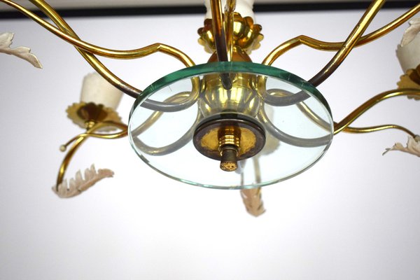 Glass Pendant Lamp by Pietro Chiesa for Fontana Arte, 1930s-VA-1703907