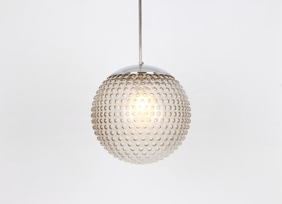 Glass Pendant Lamp by Rolf Krüger for Staff, Germany, 1970s-UGR-1085960