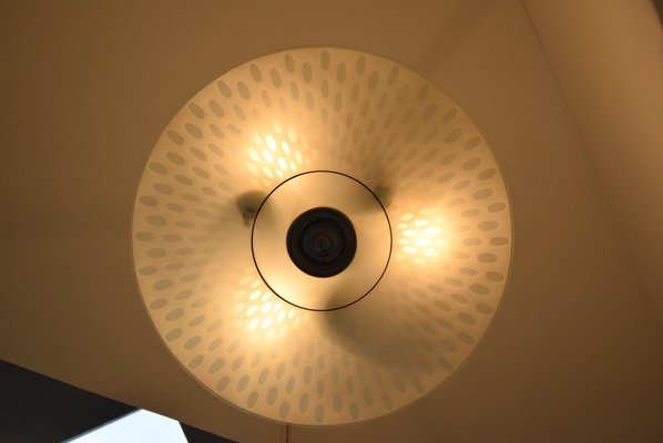 Glass Pendant Lamp from Napako, 1970s-TZ-999769