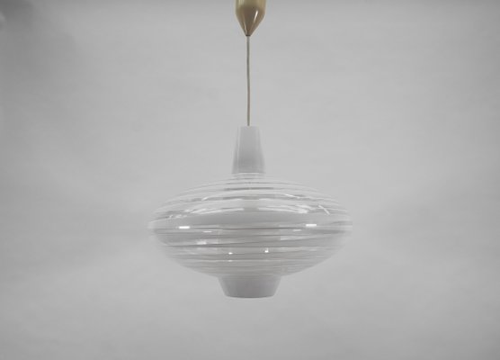 Glass Pendant Light Bari by Aloys F. Gangkofner for Peill & Putzler, 1950s-KQB-1438391