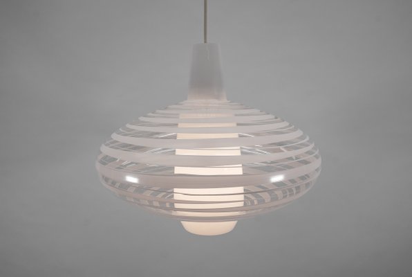 Glass Pendant Light Bari by Aloys F. Gangkofner for Peill & Putzler, 1950s-KQB-1438391