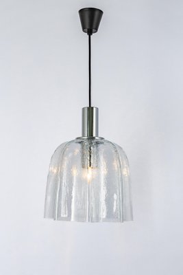 Glass Pendant Lights by Limburg, Germany, 1970s-UGR-1329838