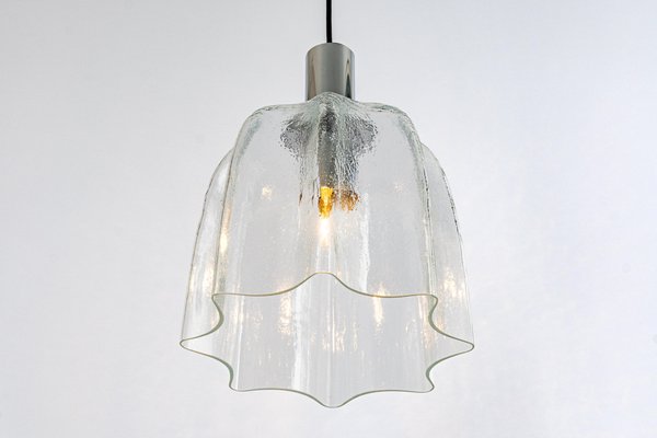 Glass Pendant Lights by Limburg, Germany, 1970s-UGR-1329838