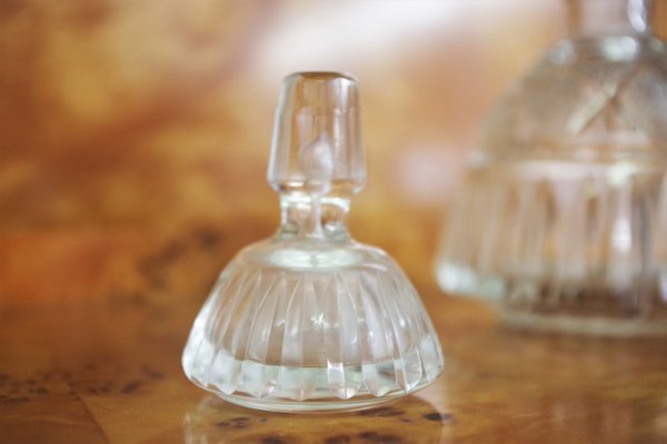 Glass Perfume Holders, 1950s, Set of 2-KNM-935274