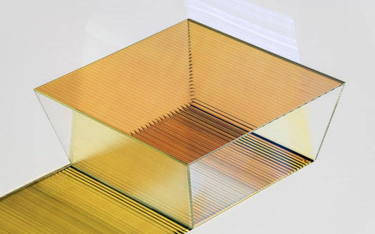 Glass Rho Oblong Coffee Table by Sebastian Scherer