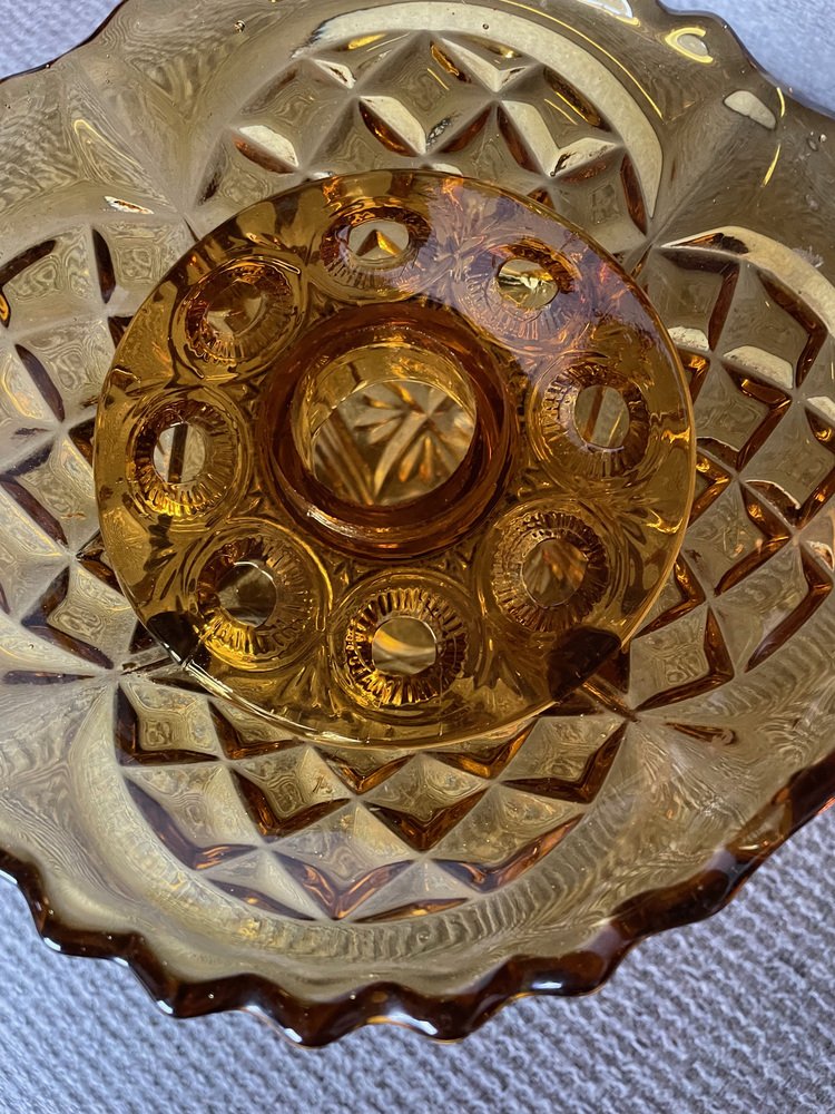 Glass Scailmont Serving Plate