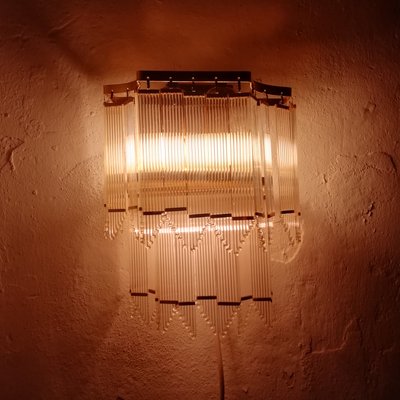 Glass Sconce, 1970s-RGF-863473