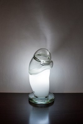 Glass Sculptural Table Lamp, 1960s-VCV-1807299