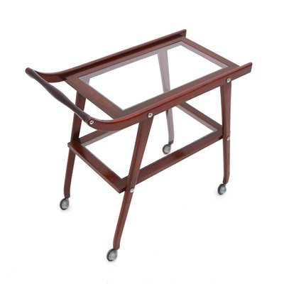 Glass Shelf Trolley, 1950s-EZ-1172147