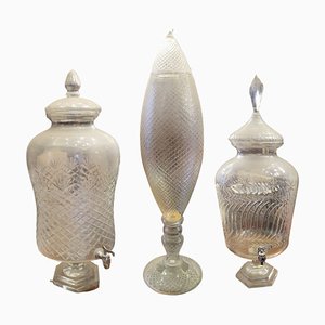 Glass Showcases, Set of 3-TCS-1742681