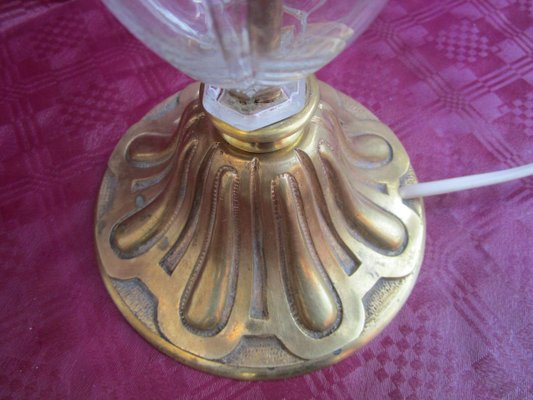 Glass Table Lamp, 1920s-ZVO-853007