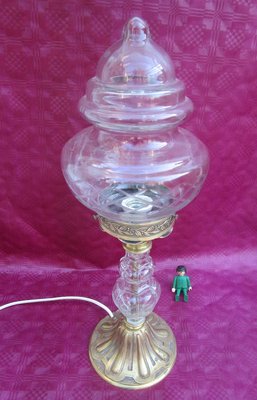 Glass Table Lamp, 1920s-ZVO-853007