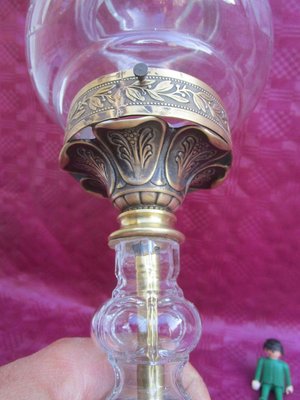 Glass Table Lamp, 1920s-ZVO-853007