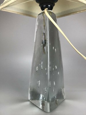 Glass Table Lamp, 1960s-EJL-1063039