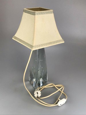 Glass Table Lamp, 1960s-EJL-1063039