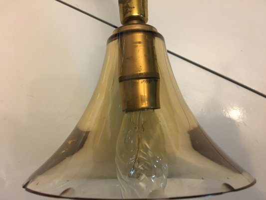 Glass Table Lamp, 1960s-WQQ-827583