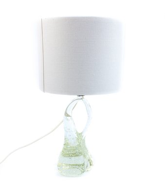 Glass Table Lamp, 1970s-FSD-846165