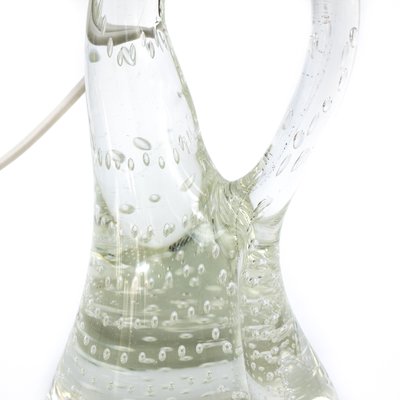 Glass Table Lamp, 1970s-FSD-846165