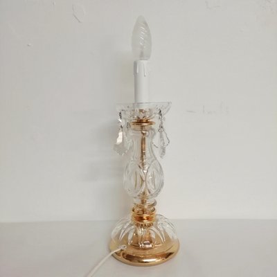 Glass Table Lamp, 1980s-RGF-864904