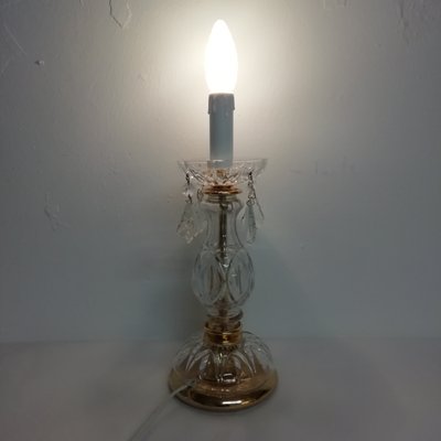 Glass Table Lamp, 1980s-RGF-864904