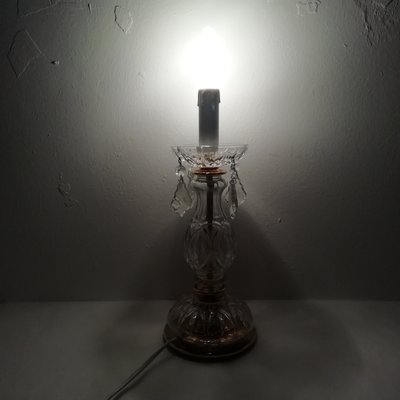 Glass Table Lamp, 1980s-RGF-864904