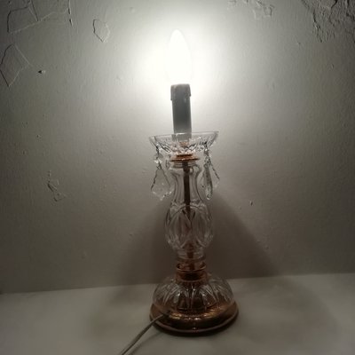 Glass Table Lamp, 1980s-RGF-864904