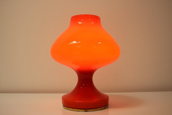 Glass Table Lamp attributed to Stepan Tabery, Czechoslovakia, 1970s-TZ-1386457