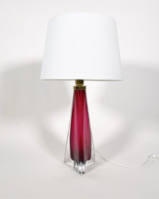 Glass Table Lamp by Carl Fagerlund for Orrefors, 1960s-SFW-1766146