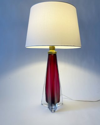 Glass Table Lamp by Carl Fagerlund for Orrefors, 1960s-SFW-1766146