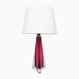 Glass Table Lamp by Carl Fagerlund for Orrefors, 1960s-SFW-1766146