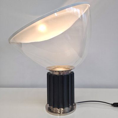 Glass Table Lamp by Castiglioni for Flos, 1970s-PRS-1941431