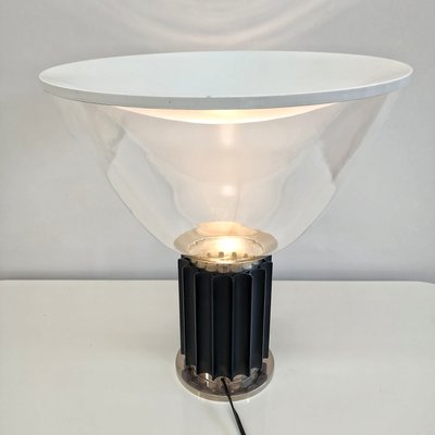 Glass Table Lamp by Castiglioni for Flos, 1970s-PRS-1941431