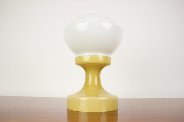 Glass Table Lamp by Valasske Mezirici, 1970s-TZ-1175500