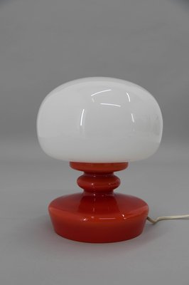 Glass Table Lamp by Valasske Mezirici, 1970s-TZ-1166619