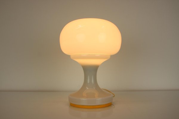 Glass Table Lamp by Valasske Mezirici, 1970s-TZ-1252040