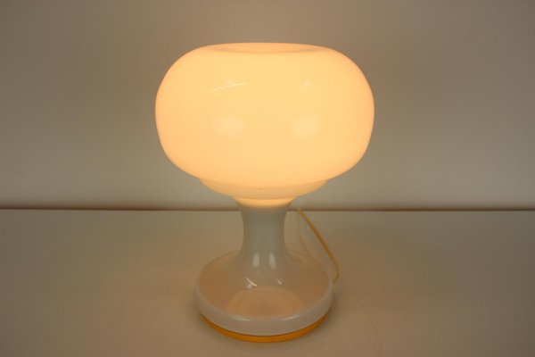 Glass Table Lamp by Valasske Mezirici, 1970s-TZ-1252040