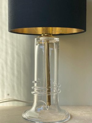 Glass Table Lamp from Atelje Lyktan, 1980s-ARN-869528